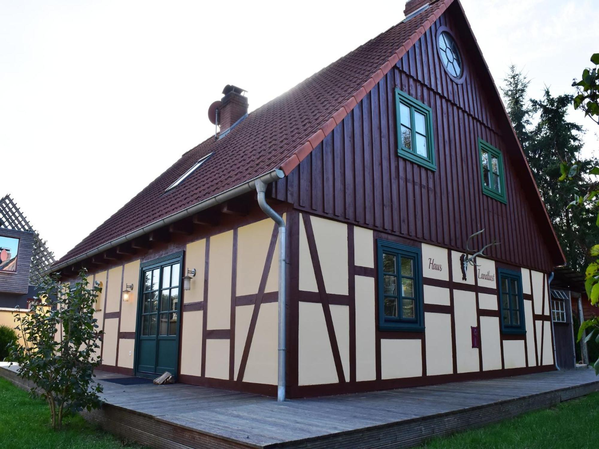 Charming, Restored Holiday Home In Wendorf Exterior foto